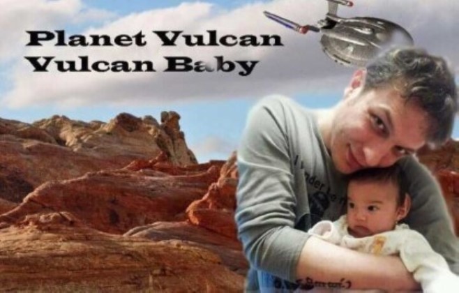 Vulcan Baby, Iris is really from Vulcan.